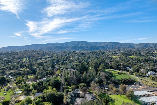 Los Altos backs up to the foothills of the Santa Cruz Mountains.