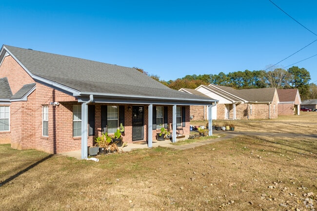 Many subdivisions in Coldwater have brick homes built in a variety of shades.