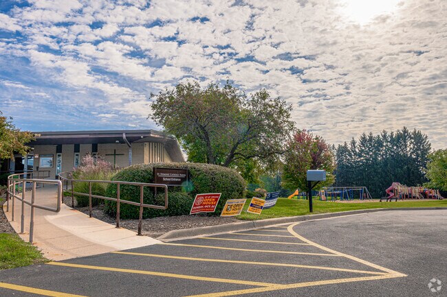 St. Dominic Elementary School provides private education in the neighborhood of 
Brookfield.