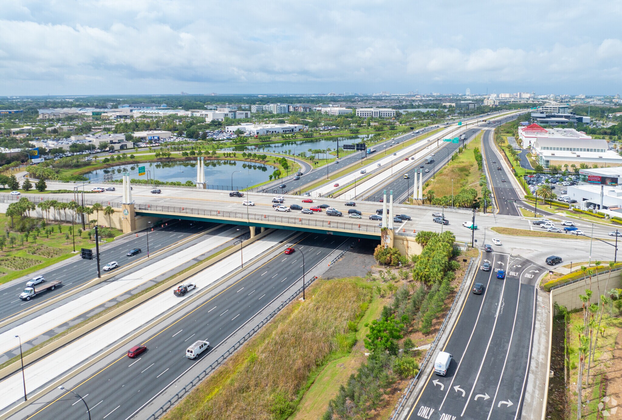 Clear Lake commuters, need not go far, with I-4 and Toll Road 408 just minutes away.