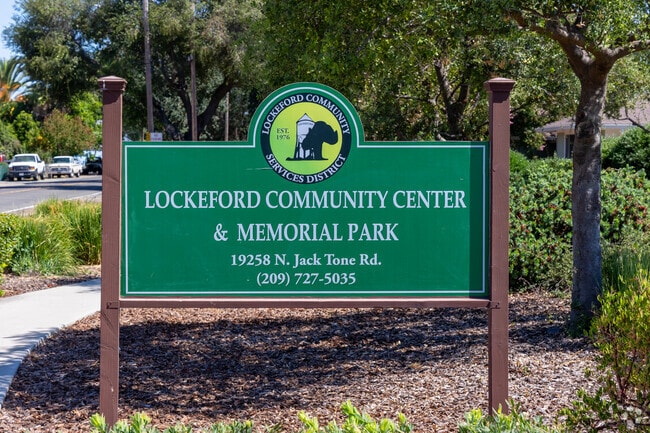 The City of Lockeford Community Center sits on the edge of town.