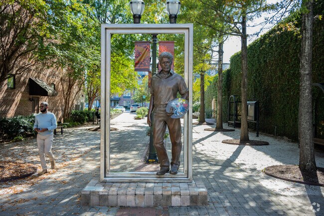 Creative sculptures can be found in downtown Florence near Windsor Forest.