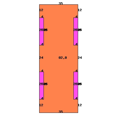Floor Plan of Building 1
