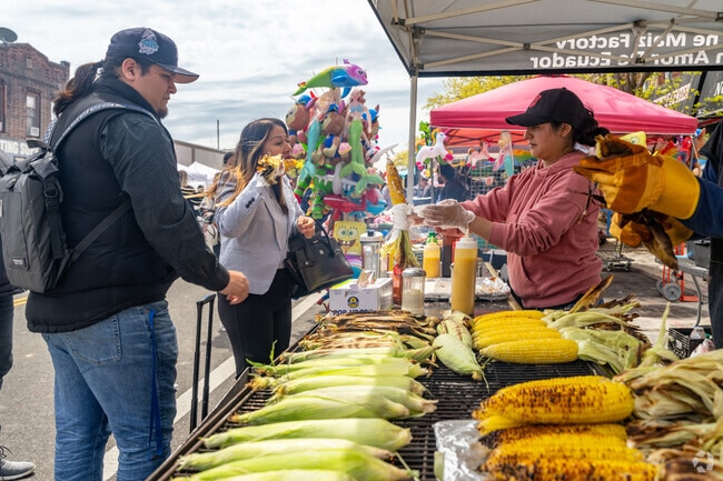 Grand Ave Street Fair is the perfect event to enjoy freshly grilled foods in Maspeth.