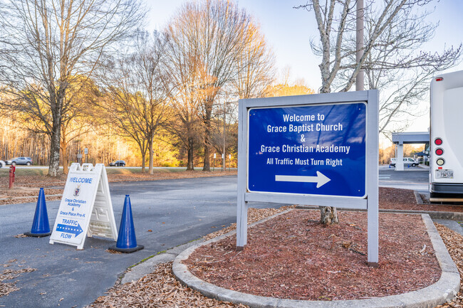 Grace Baptist Academy is located at  5790 Powder Springs Dallas Rd, Powder Springs, GA 30127.