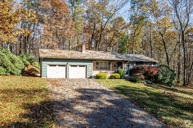 Ranch homes are commonplace in older Tolland neighborhoods.