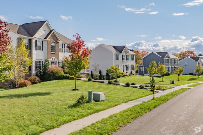 Newly built single family homes can be found in some sections of Forward Township.