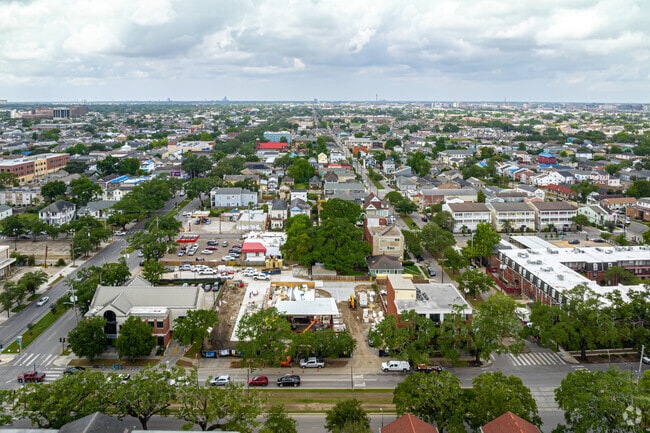 Central City’s streets are shaded by mature trees.