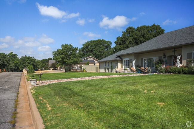 The homes in Vickridge are spread out and vary spacious.