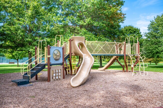 Bring your little ones to the Village Park playground for a day of fun in Lawrenceville.