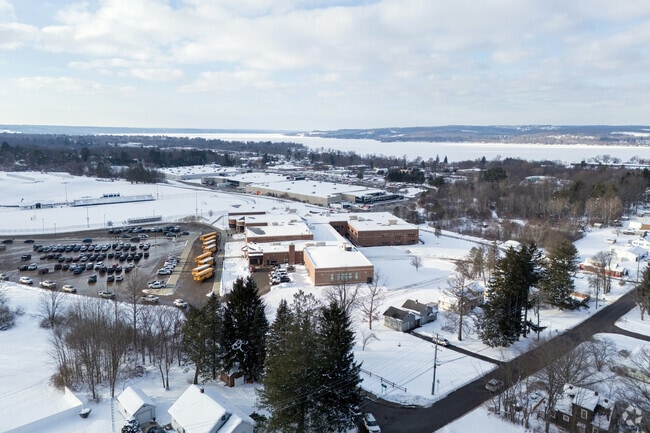 A secure campus is part of the environment at Southwestern Elementary School.