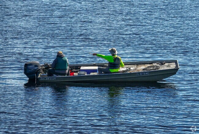 Fishermen can enjoy a day on the St. John's River in Saint Josephs.