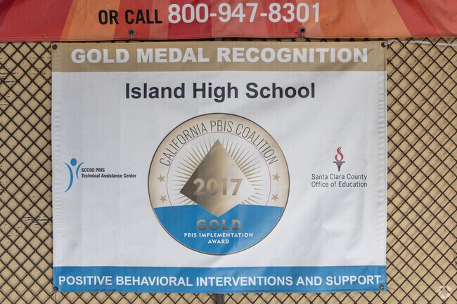Island High School gets awards for teaches Behavioral Intervention and Support courses.