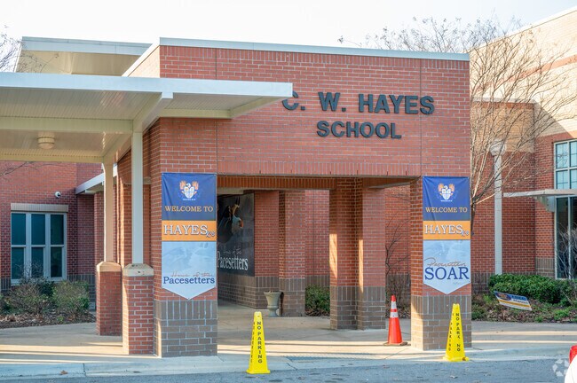 CW Hayes K-8 serves around 800 students in the Birmingham area.