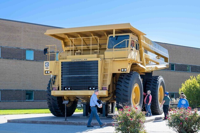 Caterpillar near the Martin Luther King area specializes in building heavy duty equipment.