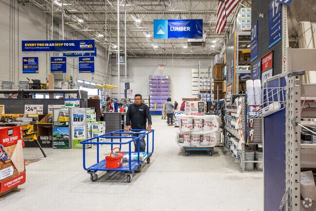 There are many national retailers conveniently located in the North College area.