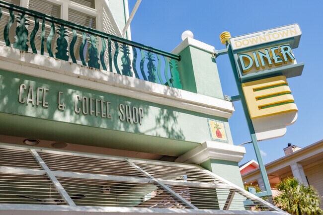 Celebration Downtown Diner offers breakfast, lunch and dinner.