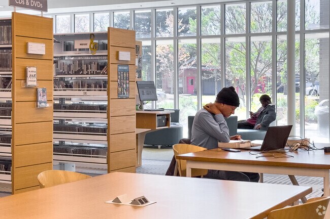 The Metropolitan Library in Sylvan Hills is a great place to jump on the internet or read.