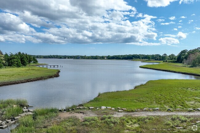 Buzzards Bay views are a highlight from North Apponagansett in Dartmouth.