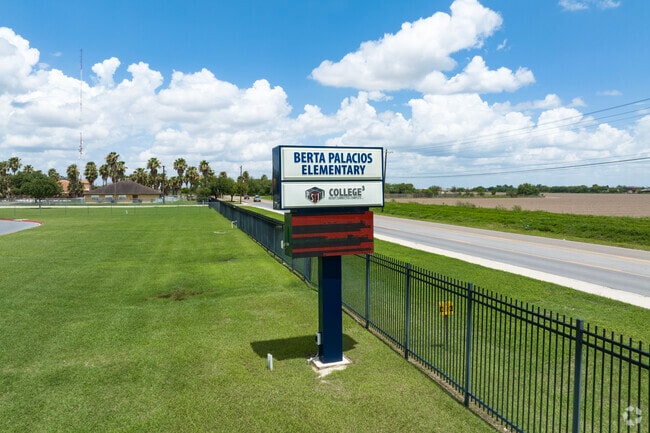 Berta Palacios Elementary School hosts grades Pre-K to 5th in the north Las Milpas area.