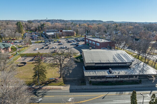 St. Bridget Parish School is located in River Falls, Wisconsin.