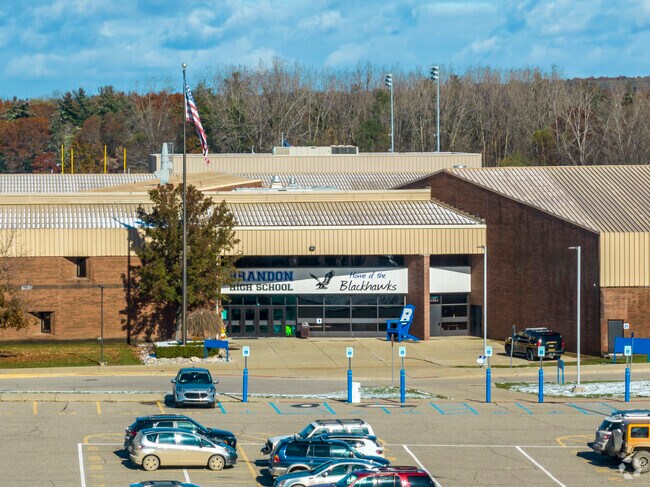 Students are offered an excellent education at Brandon High School.