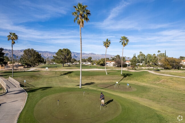 Dorado Golf Course is  directly across Speedway Boulevard and walkable from EL GHEKO.