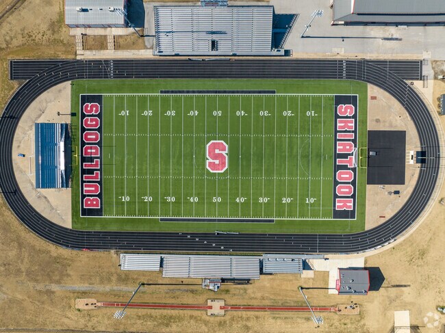 The school mascot at Skiatook High School is the Bulldogs.