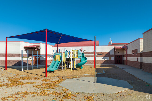 Students love the brand new playground equipment at Henry Hank Oyama Elementary School
