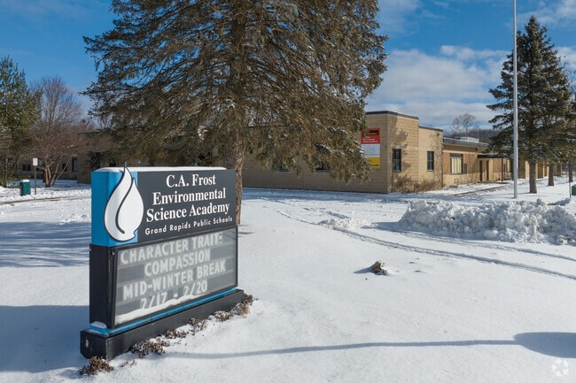C.A. Frost Academy serves the community with its focus on environmental sciences.