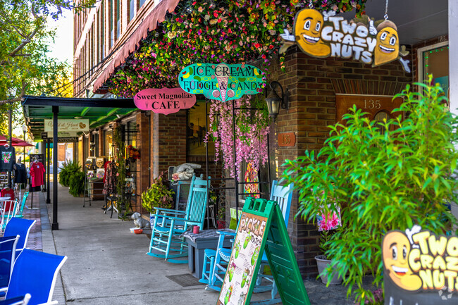 Beat the heat with some scoops of ice cream at the Two Crazy Nuts in downtown Bartow.