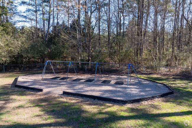 Centerville Elementary School has several playgrounds for the students to play on.