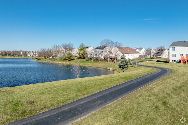 Big Woods Marmion residents have quick access to scenic paths throughout the area.