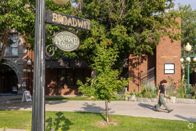 The historic Last Chance Gulch in North East Helena is a vibrant spot with local character.