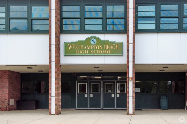 Westhampton Beach High School is an excellent school and right next to the middle school.