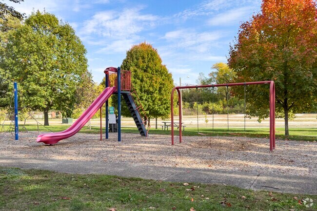 Miner Playground has swings and a slide for children living in Poplar.