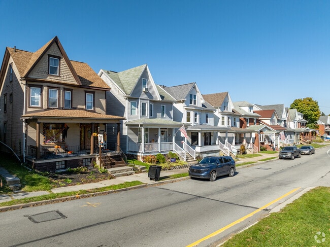 Toy Town has a very walkable feel with wide streets and sidewalks.