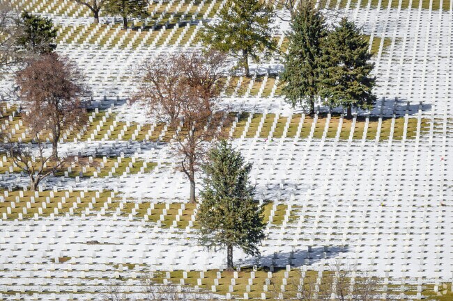 Fort Logan National Cemetery in Fort Logan, Denver, CO is a stunning site in scale and solace.