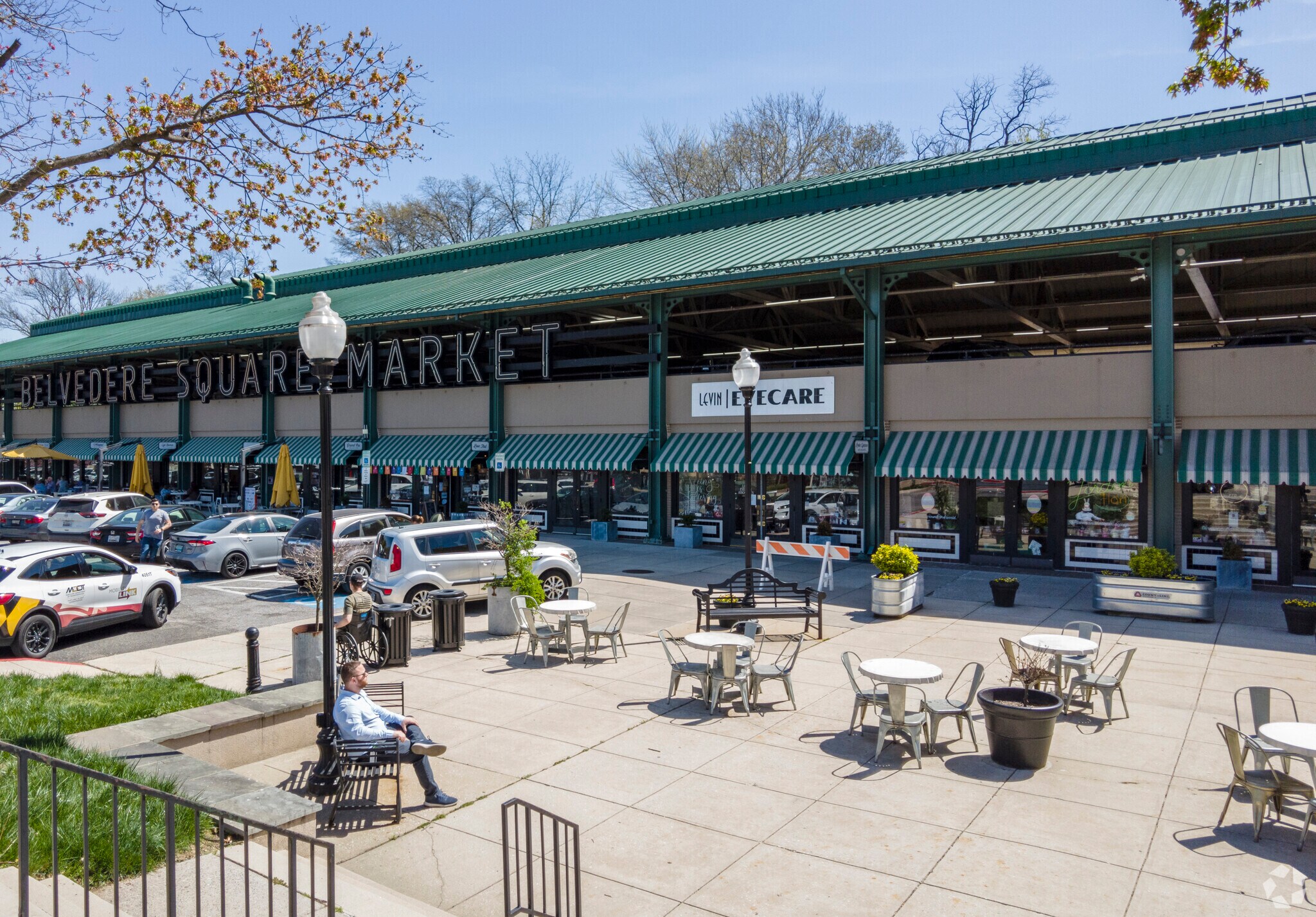 Mid-Govans residents can shop and dine at Belvedere Square Market.