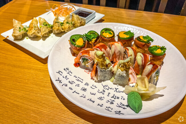 Nearby Hiro 88 is a favorite locally-owned sushi and Japanese restaurant.