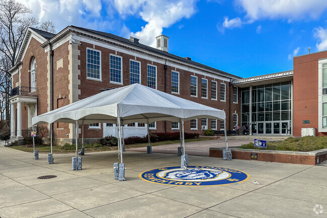 Entrance to Stoddert Elementary School