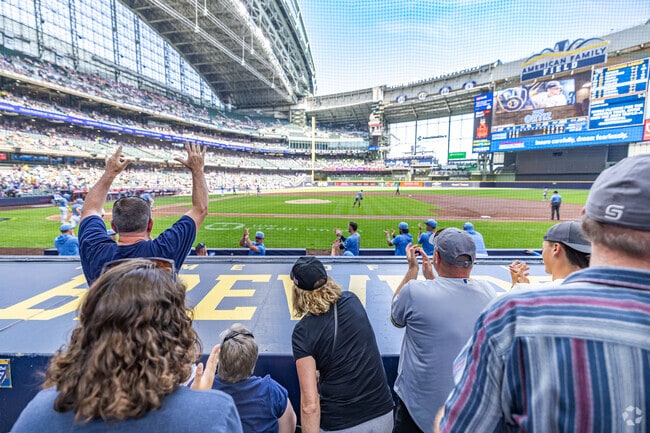 Cheer on the Milwaukee Brewers at AmFam Field near LaFollette Park.