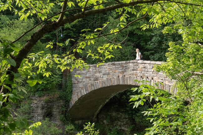 The Sackett Bridge in Forest Home honors Henry Sackett who graduated from Cornell in 1875.
