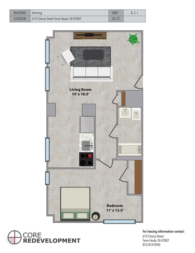 The Deming, Terre Haute, IN 47807 - photo 3