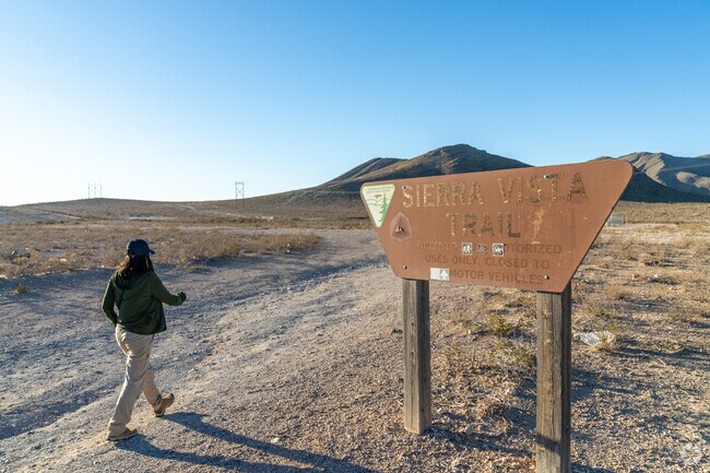 The Sierra Vista Trail spans the Organ and Franklin Mountains.