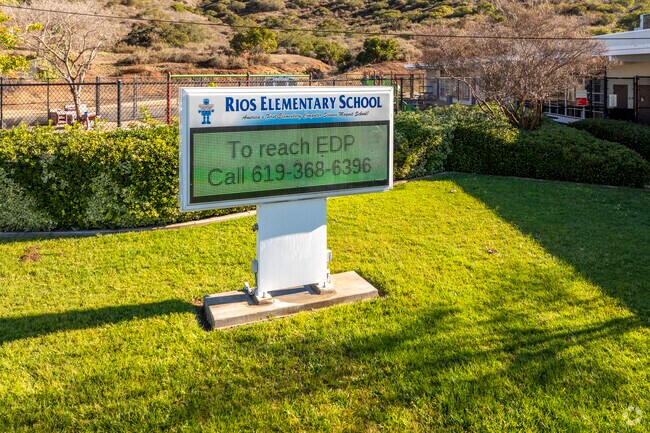 The Rios Elementary School in El Cajon.