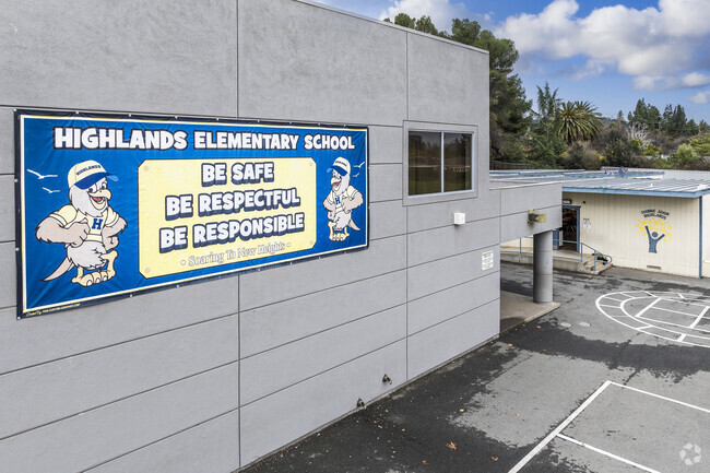 Highlands Elementary School is home of the hawks.