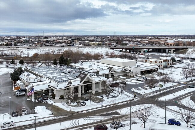 Calvary Christian School campus wide view.