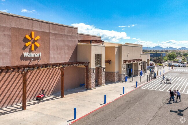 Walmart Supercenter conveniently sits on Cerrillos Road nearby.