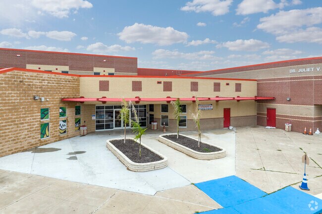 Garcia Middle School hosts grades 6th to 8th in the city of Brownsville.